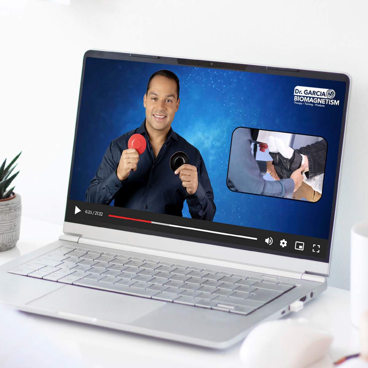 Dr. Garcia biomagnetism online training course learning at home