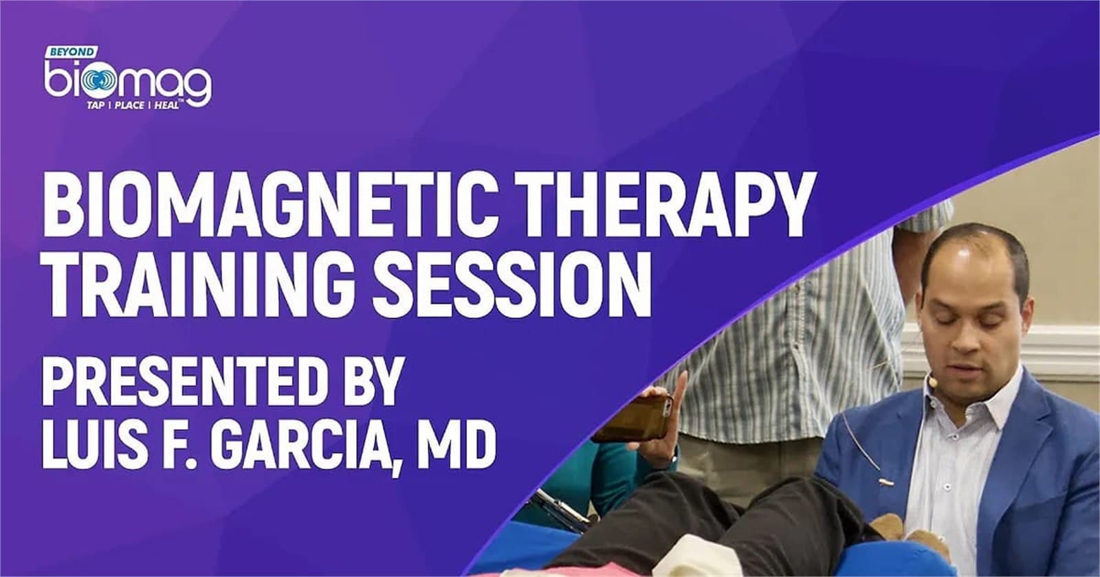 Dr. Luis Garcia biomagnetism online training Level I and II
